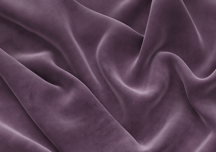Odessa Velvet, Aubergine - Roman Blind - Image 4